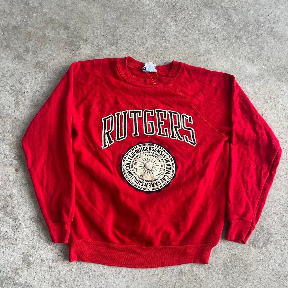 1960s True Vintage Rutgers University Tultex Sweater size M